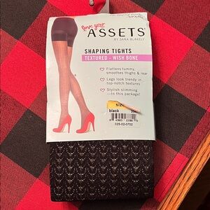 ASSETS by Sara Blakely Black Shaping Tights